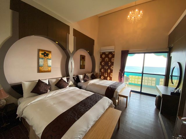 Penghu Dome Vasa Seaview Bed and Breakfast-R202 / R302 Aesthetic Seaview Quadruple Room-7
