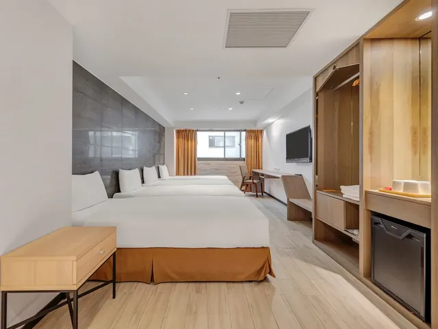 承攜行旅台北復北館｜捷運中山國中站-承享家庭客房(床型隨機)-2