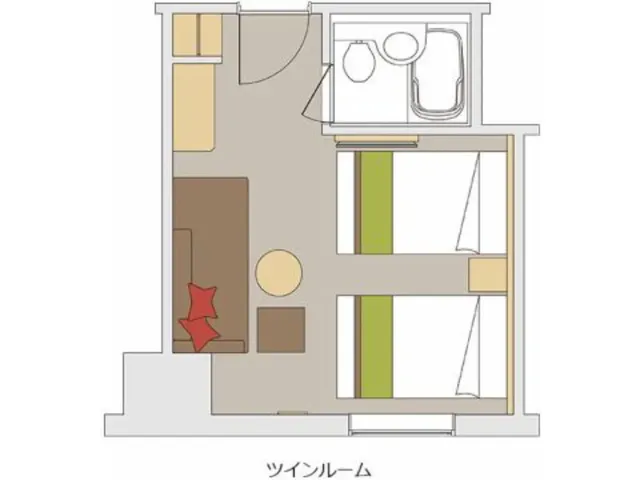 Y's飯店 旭川站前-2｜旭川站步行1分-雙床房-8