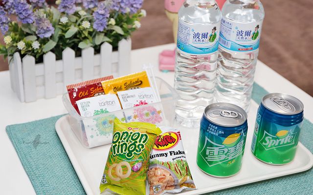 迎賓飲料點心