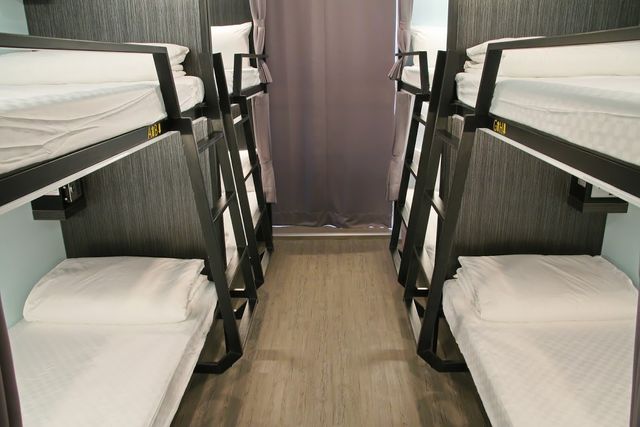 背包棧旅店-台北長春店-男性宿舍間的1個單人床位-帶共用浴室-2