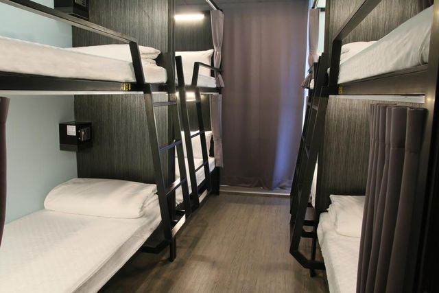 背包棧旅店-台北長春店-男性宿舍間的1個單人床位-帶共用浴室-4