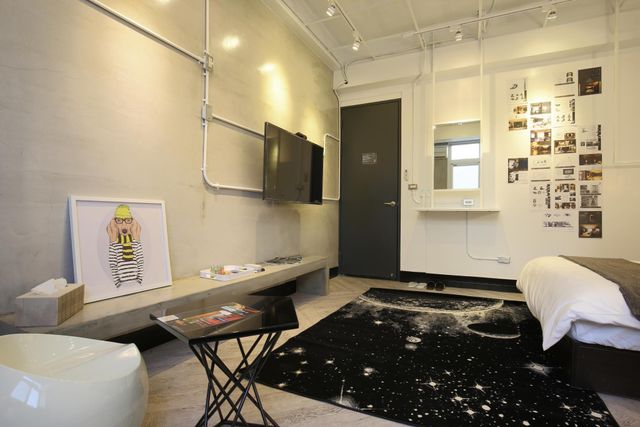 Bellus Inn｜老屋空間再造、設計旅店-青工業房型-7