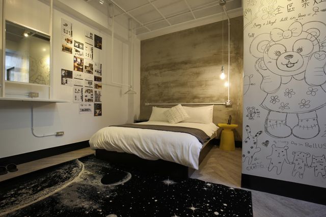 Bellus Inn｜老屋空間再造、設計旅店-青工業房型-6
