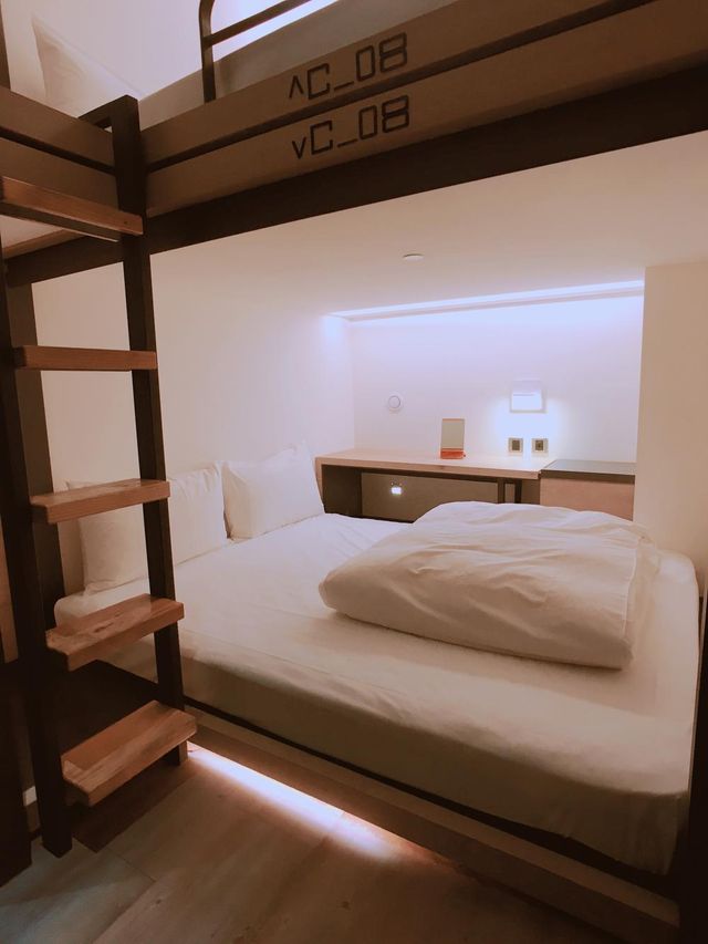 台灣青旅膠囊旅店-雙人床膠囊床位 (女生專屬房)-1