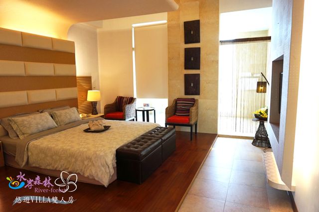 Waterfront Forest Recreation Farm-Villa double room-3