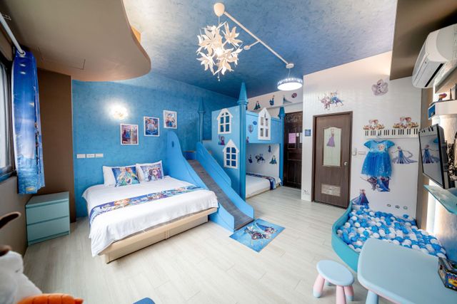 Han days B & B-Main Building - Frozen Quadruple Room-3