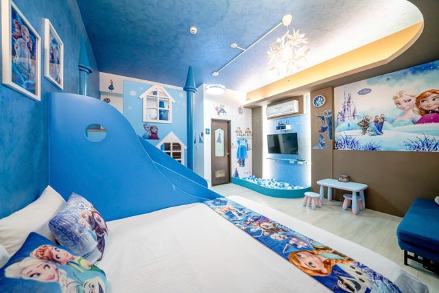Han days B & B-Main Building - Frozen Quadruple Room-6