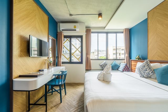 【網美打卡首選】W站旅館（W Station）｜曼谷-豪華雙人房（不含早餐） (Deluxe Double (Room Only))-3