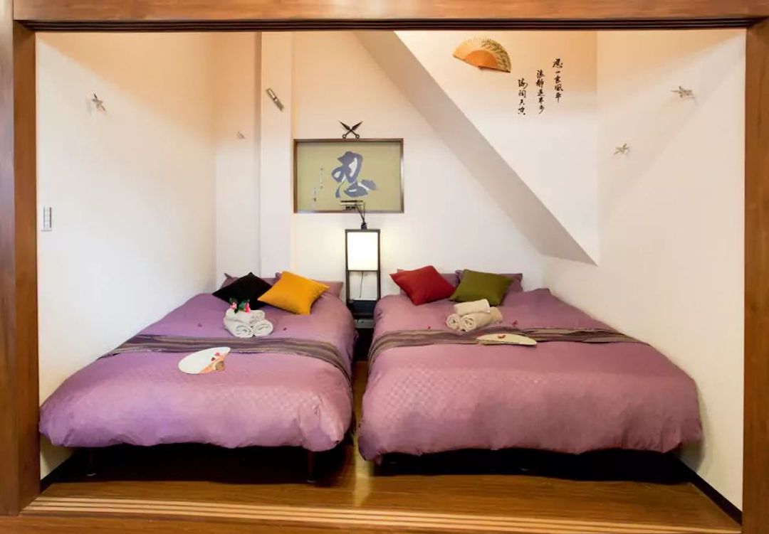 3 min Senso-ji Temple/8min Tokyo Skytree/2 bedrooms/1 living room/2 bathrooms/60㎡/Max 10/ Wi-Fi