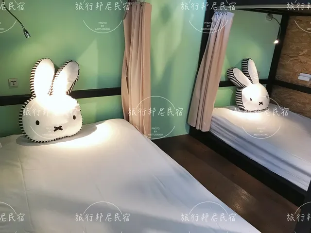 旅行邦尼青年旅店 | 可選購包棟-女生宿舍六人房｜單床-2