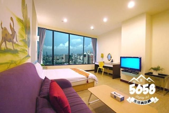 85假期會館 l 絕美海景、緊鄰捷運站-景觀雙人房-10