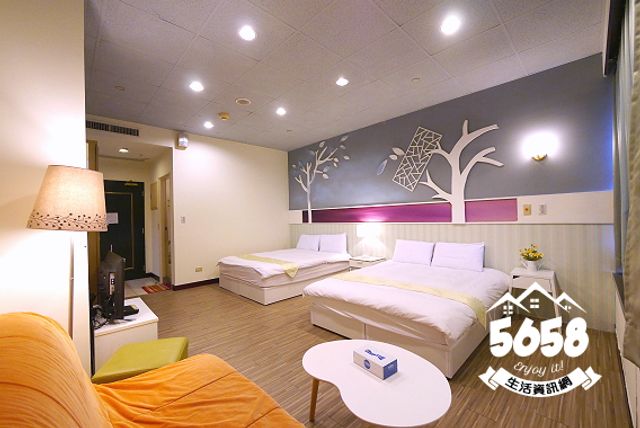 85假期會館 l 絕美海景、緊鄰捷運站-景觀四人房-6