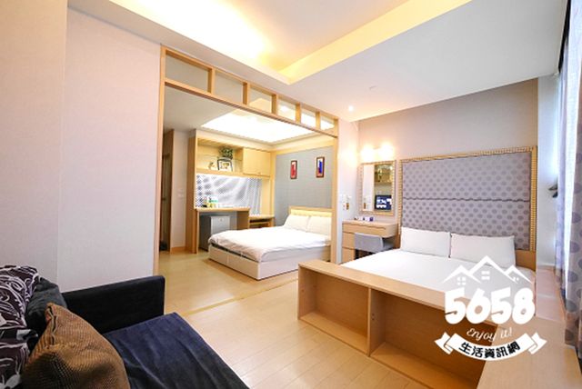 85假期會館 l 絕美海景、緊鄰捷運站-景觀四人房-2