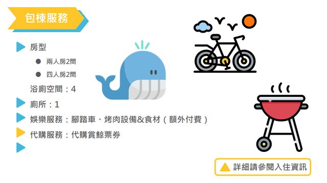 I DO主題電梯民宿 | 可 12人宜蘭villa包棟 | BBQ&自行車-包棟｜雙人房*2,四人房*2-2