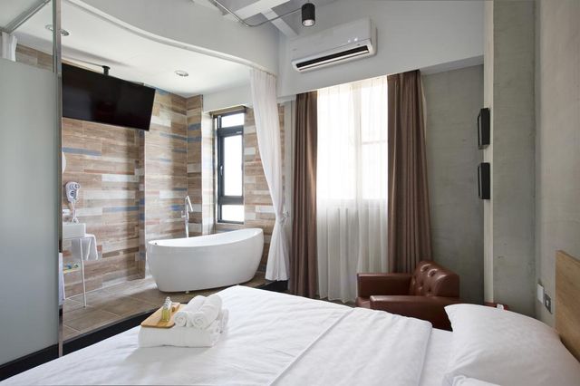 OX Suites 圈叉行旅-豪華雙人湯屋 (可加 x 1 單人床, 無陽台, 不可吸菸)-1