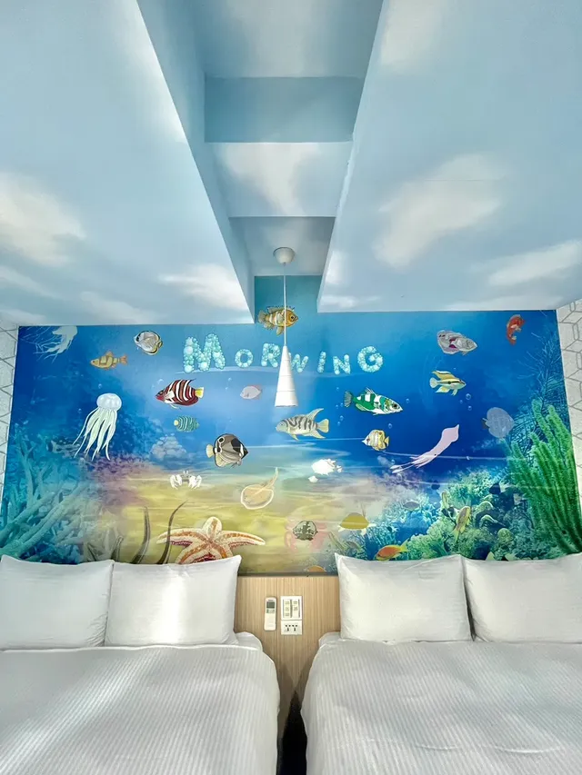 清翼居旅店海洋館-家庭套房-8