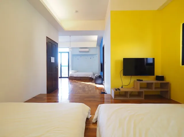 펑후 198 래드 햇 베드 앤 브렉퍼스트 (Penghu 198 Red Hat Bed and Breakfast)-6-8 people group room-2