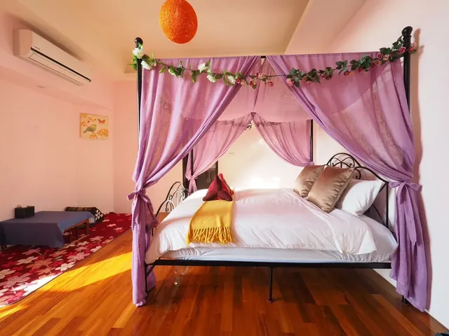 펑후 198 래드 햇 베드 앤 브렉퍼스트 (Penghu 198 Red Hat Bed and Breakfast)-Romantic double B31-1