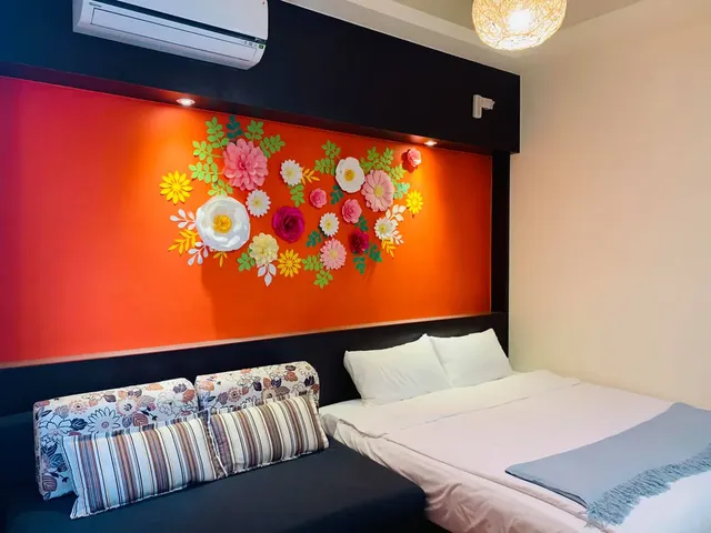 펑후 198 래드 햇 베드 앤 브렉퍼스트 (Penghu 198 Red Hat Bed and Breakfast)-Comfort double B42-6
