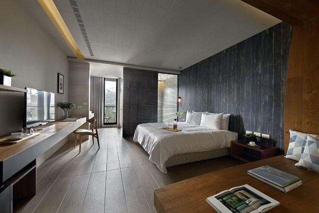 썬문레이크 블루 스카이 워터 베이 베드 앤 브렉퍼스트 (Sun Moon Lake Blue Sky Water Bay Bed and Breakfast)-Water Bay Deluxe Room-6