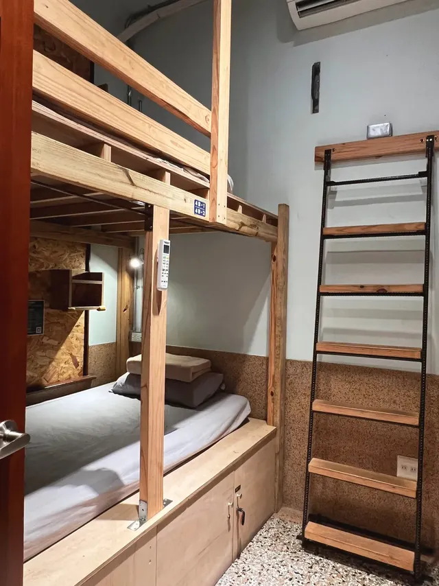 TAINAN YUNQI HOSTEL-4-bed dormitory room with shared bathroom-2
