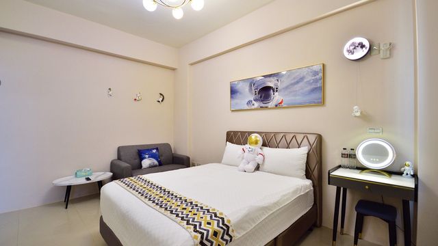 台東飄泊21 Inn-粉戀玫瑰雙人房-4