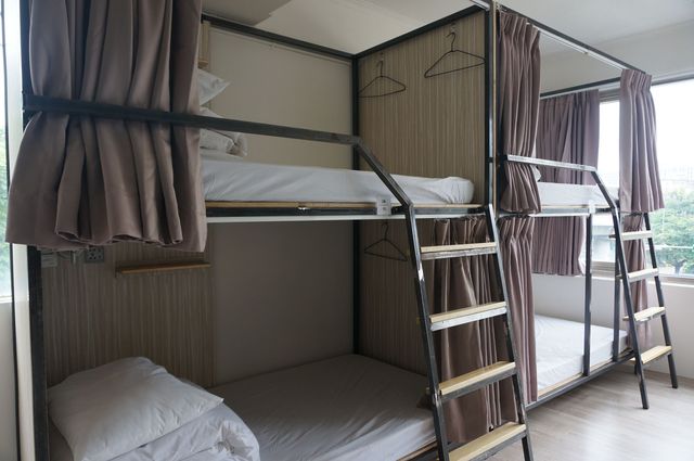 小角落Corner Hostel & Cafe-混合宿舍間的1張床位-4