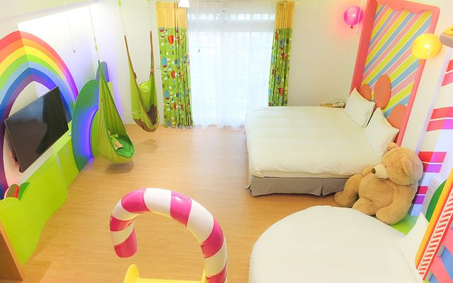 彤の物語 おやこ みん-しゅく-Forest candy house parents quadruple room-3