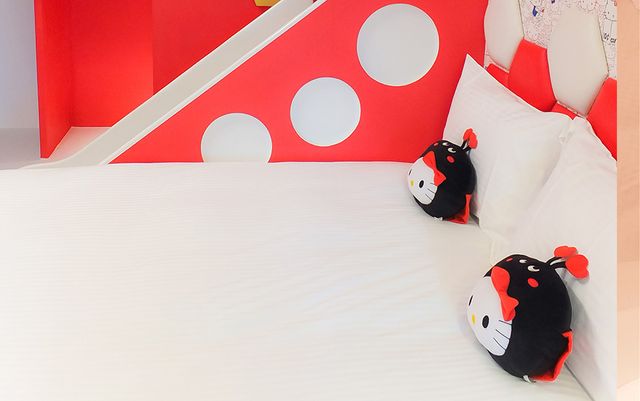 彤の物語 おやこ みん-しゅく-Hello Kitty pumpkin carriage triple room-3