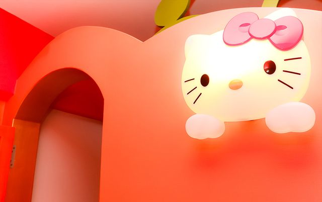 彤の物語 おやこ みん-しゅく-Hello Kitty pumpkin carriage triple room-5