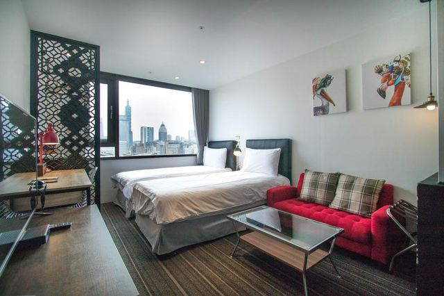 小公館人文旅舍 NK HOSTEL｜近饒河夜市-經典雙人房-1