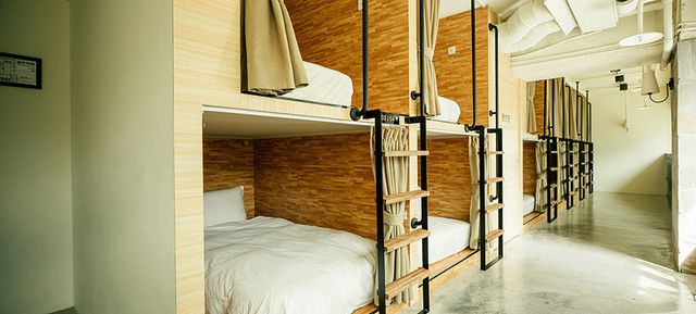 小公館人文旅舍 NK HOSTEL｜近饒河夜市-女生床位-1