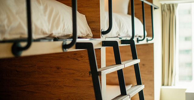 小公館人文旅舍 NK HOSTEL｜近饒河夜市-旅伴四人客房-3