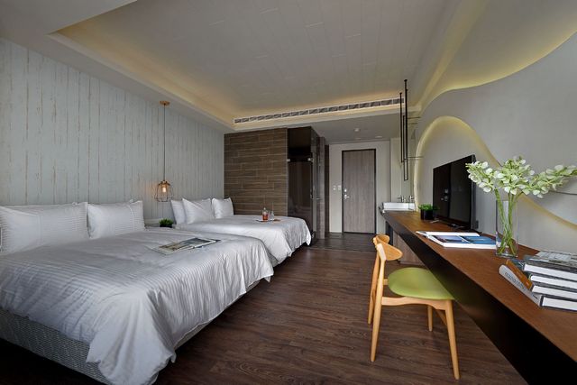 썬문레이크 블루 스카이 워터 베이 베드 앤 브렉퍼스트 (Sun Moon Lake Blue Sky Water Bay Bed and Breakfast)-Standard Quadruple Room-6