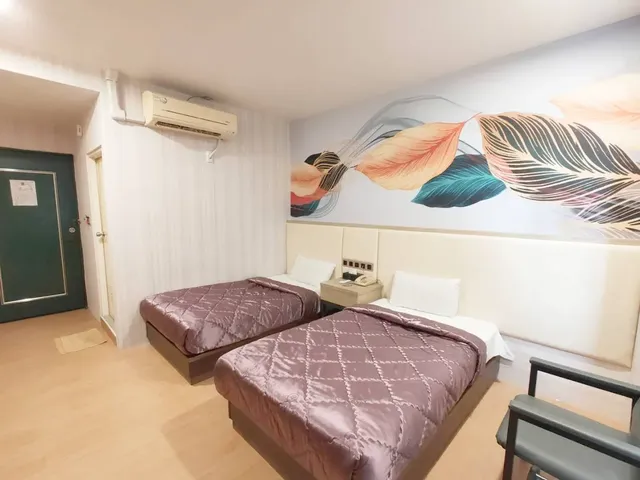 皇家商務旅館-豪華雙人房（2小床）-7
