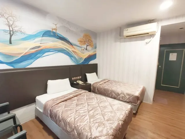 皇家商務旅館-豪華雙人房（2小床）-5