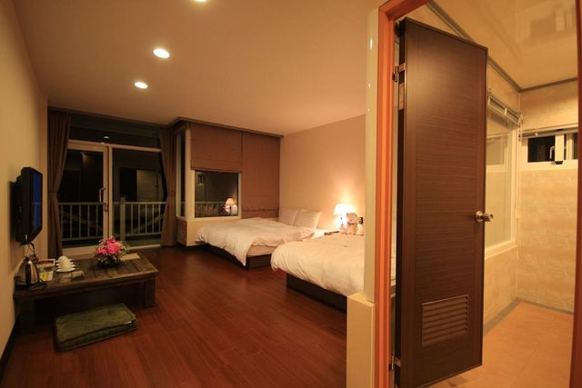 Sky lounge b&b,Taiwan,near by Sun Moon Lake、hsi tou-Quadruple room-7