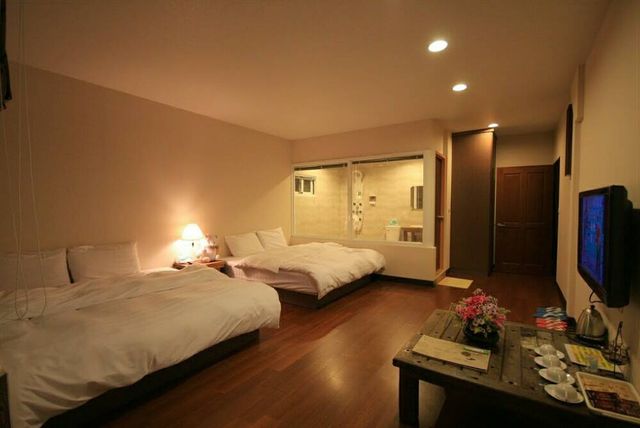 Sky lounge b&b,Taiwan,near by Sun Moon Lake、hsi tou-Quadruple room-8
