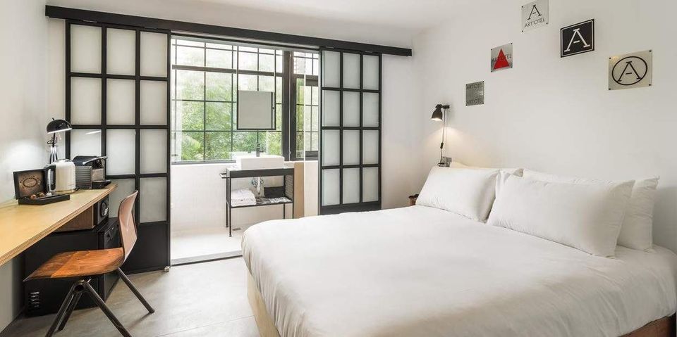 中型公園景觀房 Medium Double Room with Garden View