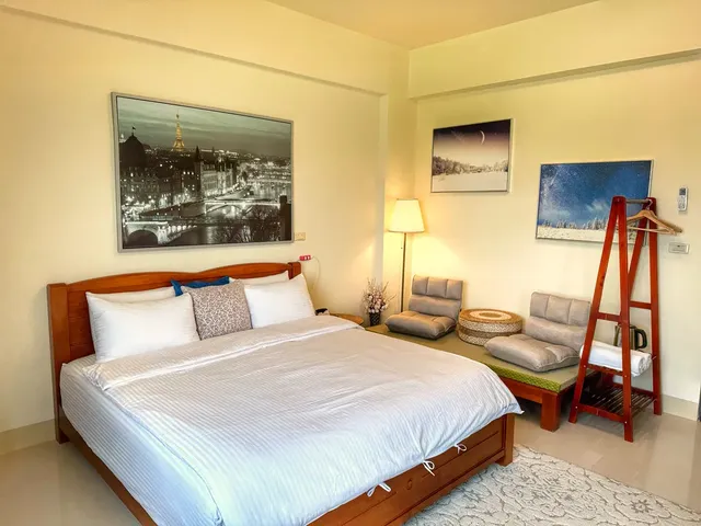 스로우 베드 앤 브렉퍼스트 (Cause a slow one. Slow bed and breakfast)-Double Star Night View Room-4