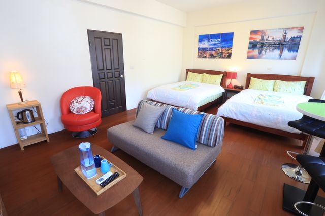 스로우 베드 앤 브렉퍼스트 (Cause a slow one. Slow bed and breakfast)-Warm family 4 person room-7