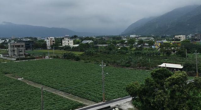 眺望花東縱谷風景