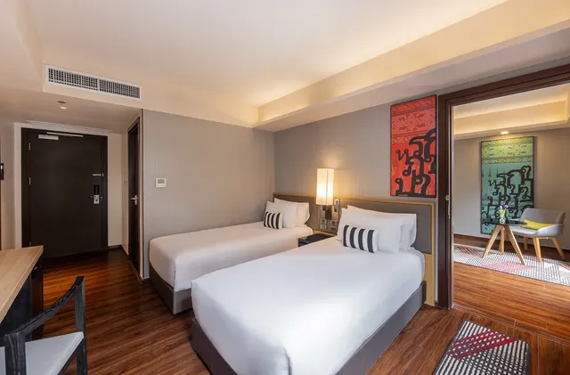 曼谷素坤逸 11 巷彩鴻酒店(Travelodge Sukhumvit 11)-家庭連通房 (含早餐) (Friends and Family Connecting (Room with breakfast))-1