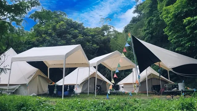 茶野裡 山野露營｜懶人露營、免搭帳、神殿帳-【懶人露營】神殿帳｜5MX5M-3