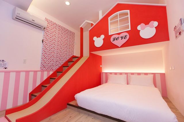 드림 서프라이징 애그 가족 베드 앤 브렉퍼스트 (Dream surprising egg parent-child bed and breakfast)-Mickey happy house-4