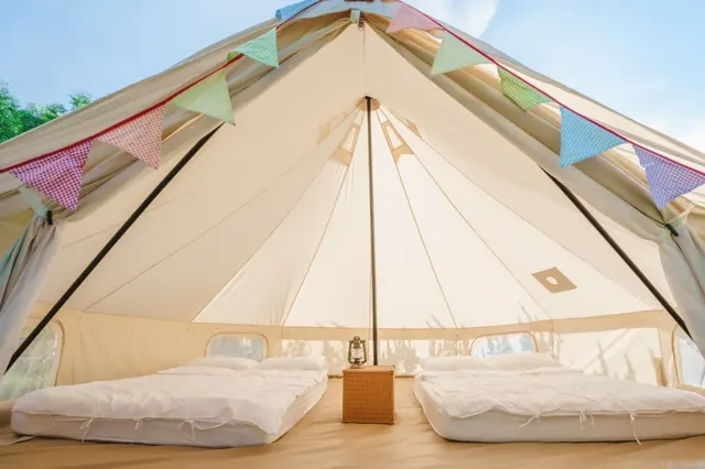 小日子露營區-【免裝備露營】毛孩鐘型帳｜寵物友善-1