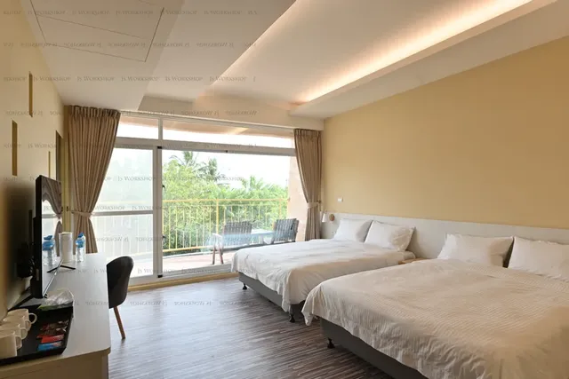 向海灣旅宿-景觀四人房-4