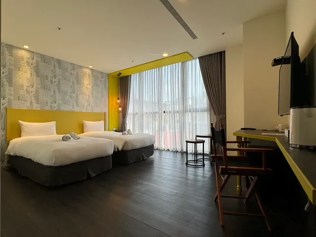 凝萃文旅 台中車站店-豪華雙人房－附淋浴-6
