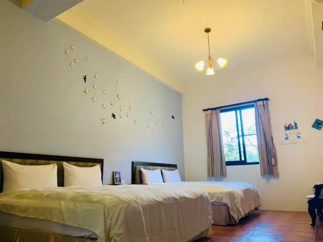 Tenlai Leisure Homestay | Free Breakfast-모든게 잘돼요·정원 전망 쿼드러플룸-1